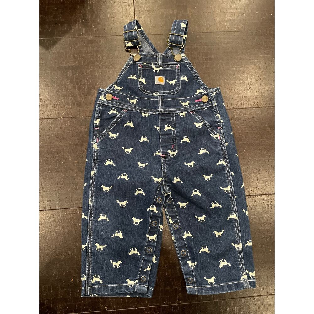 Carhartt Horse Pattern Overalls
